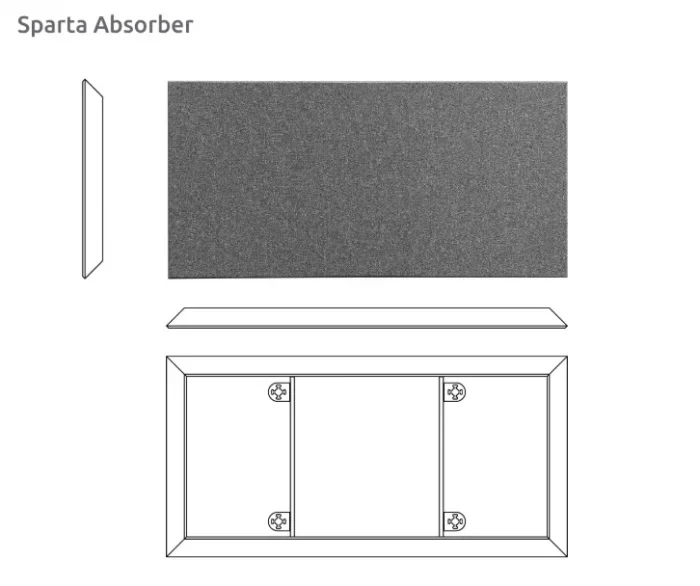 Artnovion Sparta - Absorber Acoustic Panels (Box of 4) - Image 3