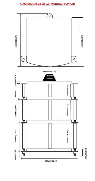 Atacama ERIS ECO 5.0 HIFI BASE MODULE DARK BAMBOO - Image 2