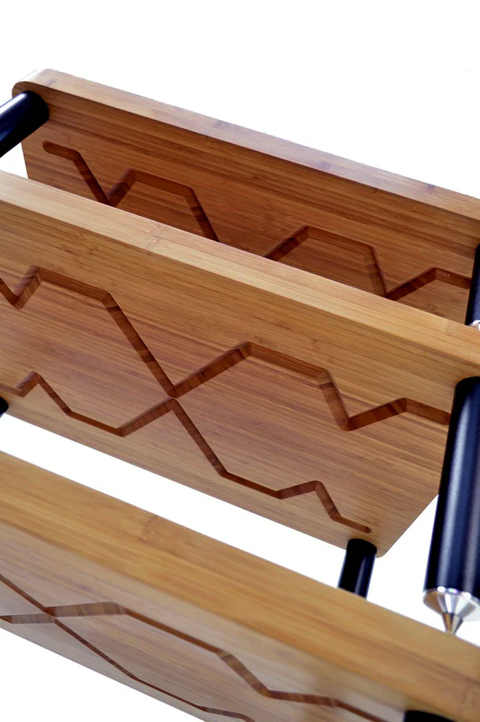 Atacama EVOQUE EC0 SE2 HiFi Rack Dark Bamboo - Image 8