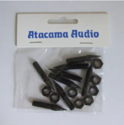 Atacama M8 CARPET SPIKES C/W LOCK NUTS - SET OF 8