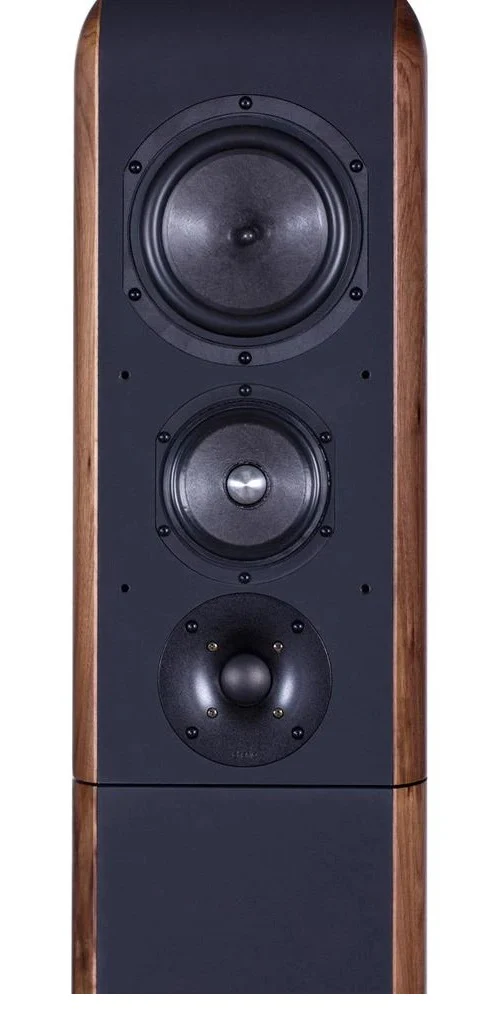 Chario Floorstanding Speakers Aria Walnut - Image 4