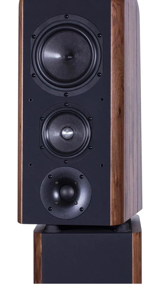 Chario Floorstanding Speakers Aria Walnut - Image 5