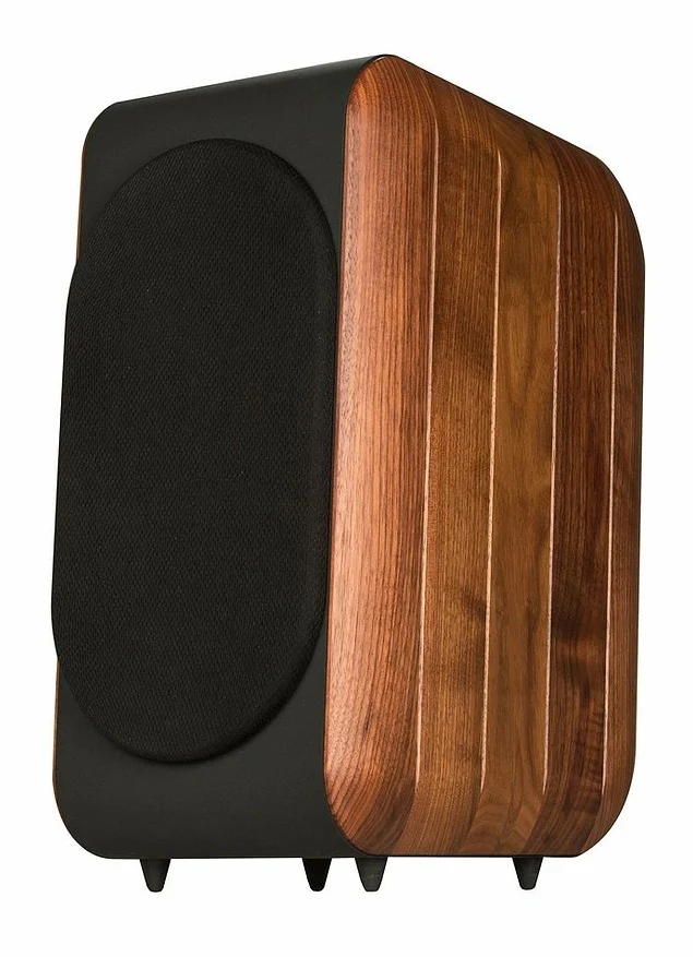 Chario Bookshelf Speakers Nobile Walnut - Image 3