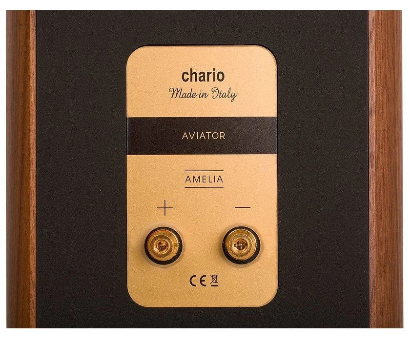 Chario Floorstanding Speakers Amelia Walnut - Image 4