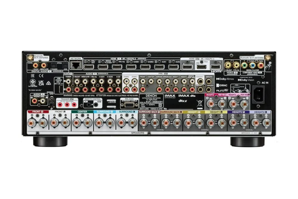 Denon AVC-X6800 11.2 AV Receiver - Image 4