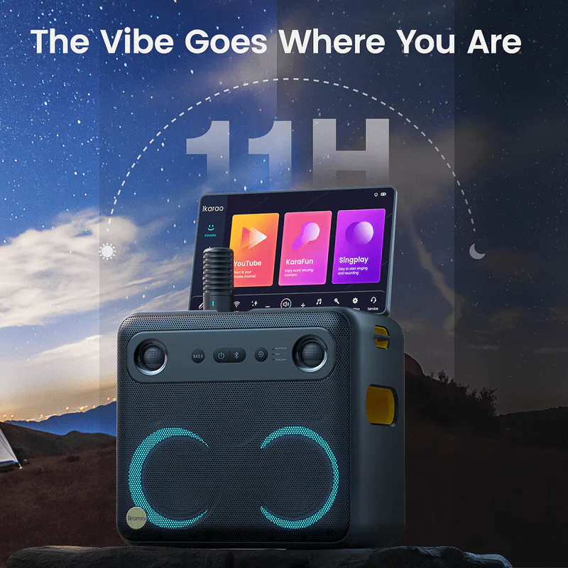 Ikarao Break X2 Premium Portable Wireless Karaoke Machine - Image 4