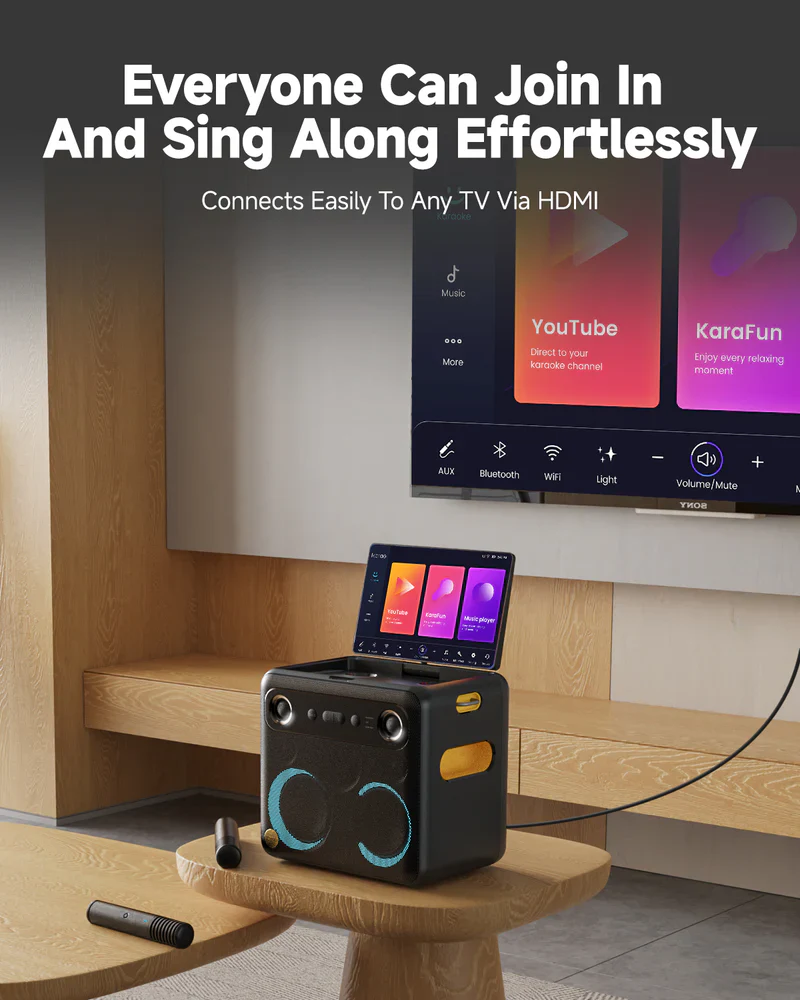 Ikarao Break X2 Premium Portable Wireless Karaoke Machine - Image 7