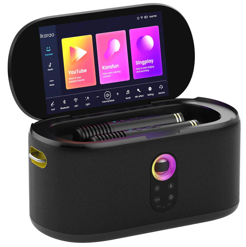 Ikarao Shell S1 Premium Portable Wireless Karaoke Machine - Image 3