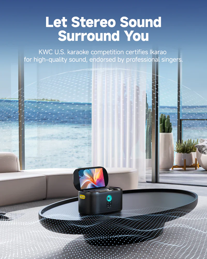 Ikarao Shell S1 Premium Portable Wireless Karaoke Machine - Image 9