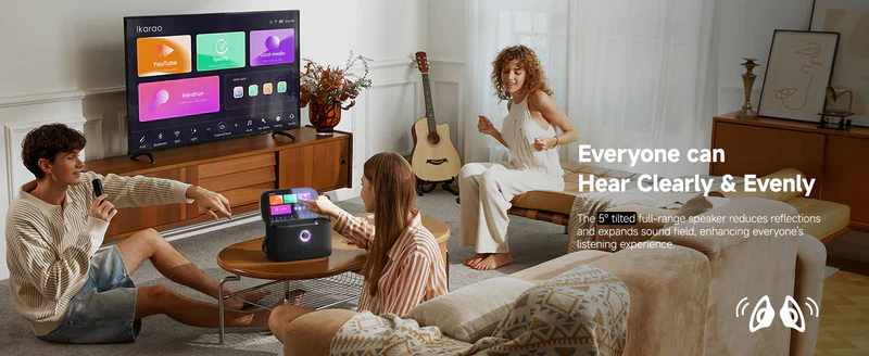 Ikarao Shell S2 Premium Portable Wireless Karaoke Machine - Image 3