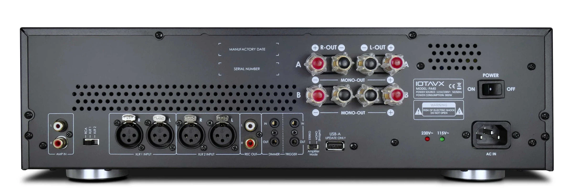 iOTA VX PA40 Power Amplifier - Image 4