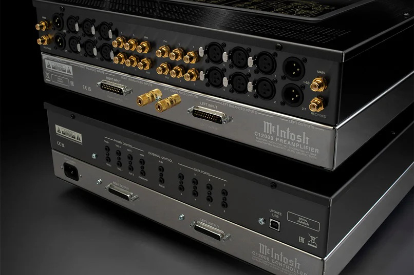 McIntosh C12000 Solid State and Vacuum Tube Preamplifier - Image 7