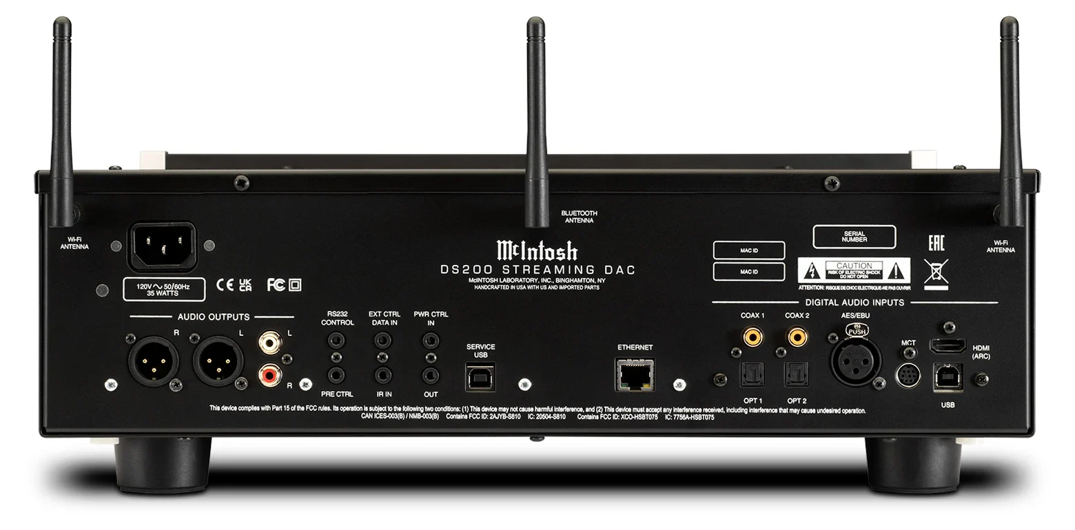 McIntosh DS200 Streamer & DAC - Image 4