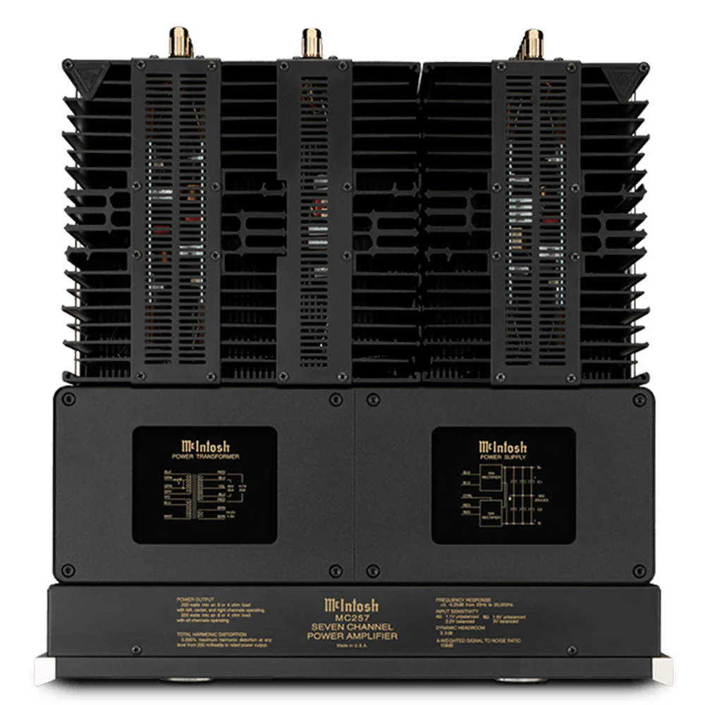 McIntosh MC257 7 Channel Power Amp - Image 2