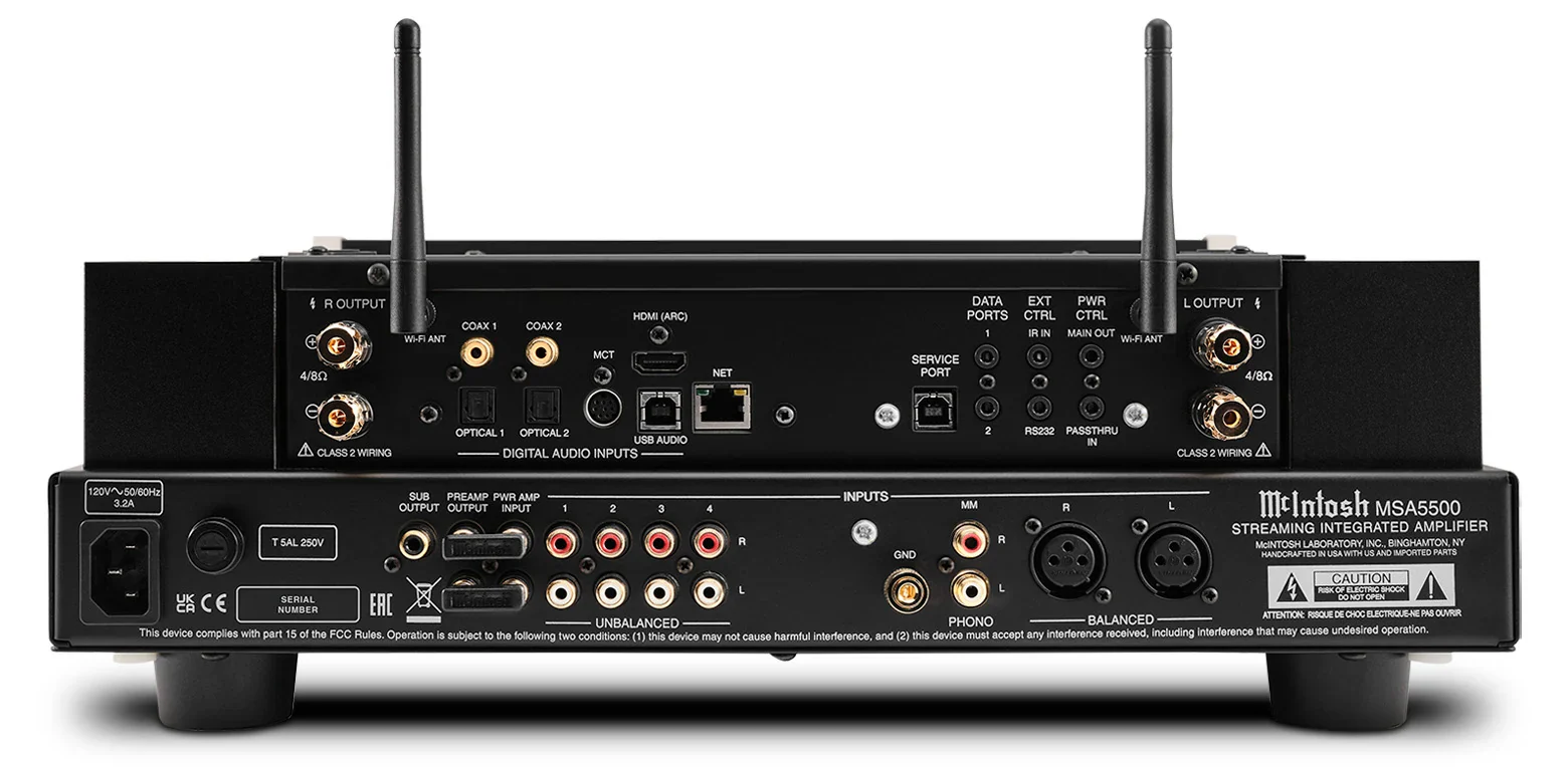 McIntosh MSA5500 Integrated Amplifier w/Streamer - Image 3