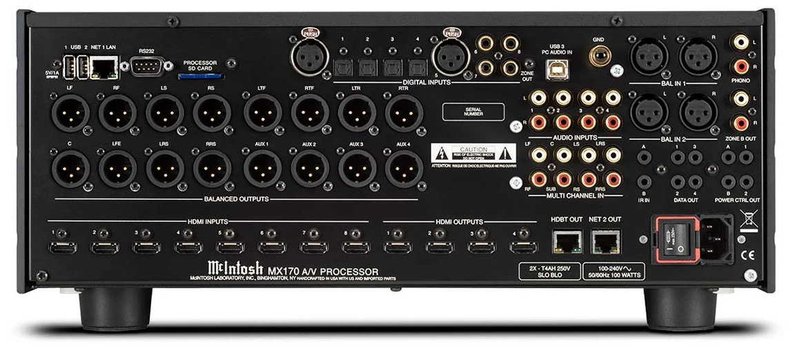 McIntosh MX170 AV Processor - Image 2