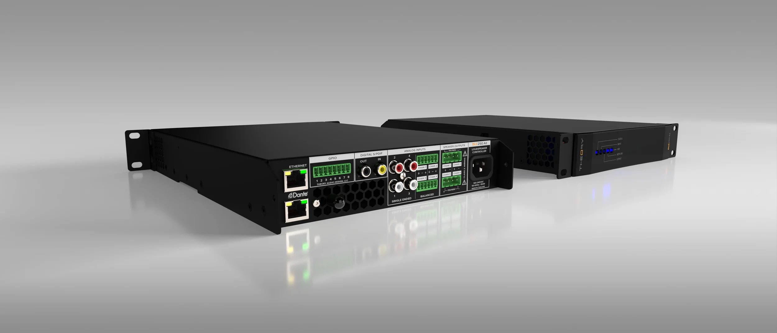 Thoery Audio Design DLC-250.4d Speaker Controller w/Dante & AES67 - Image 3